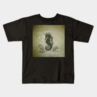 Wonderful elegant fantasy seahorse Kids T-Shirt